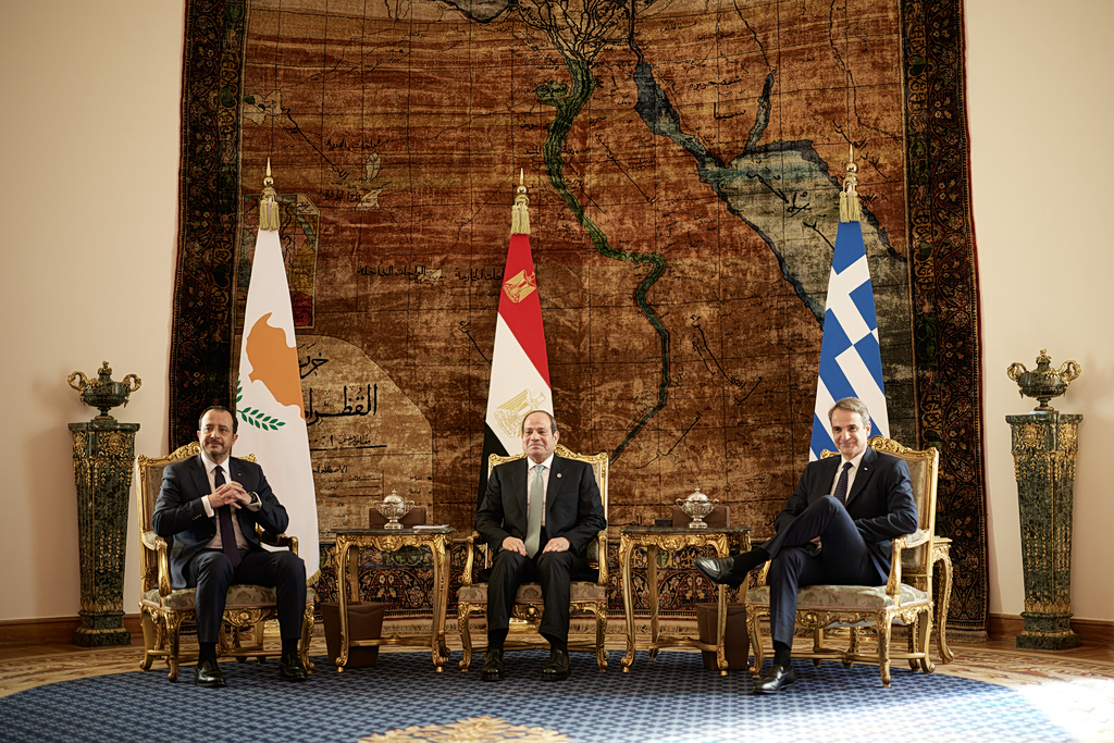 Greece, Cyprus and Egypt Hold Summit on Regional Security