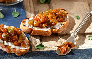 Roasted Eggplant Chutney