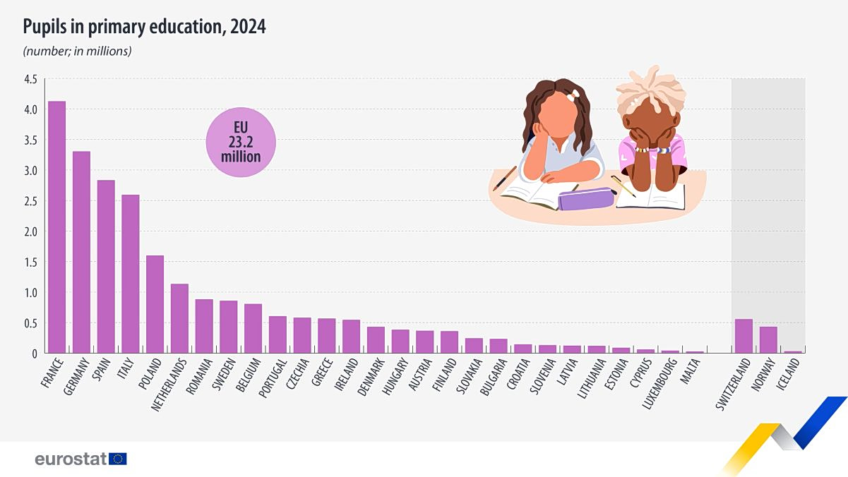 school enrollment dip