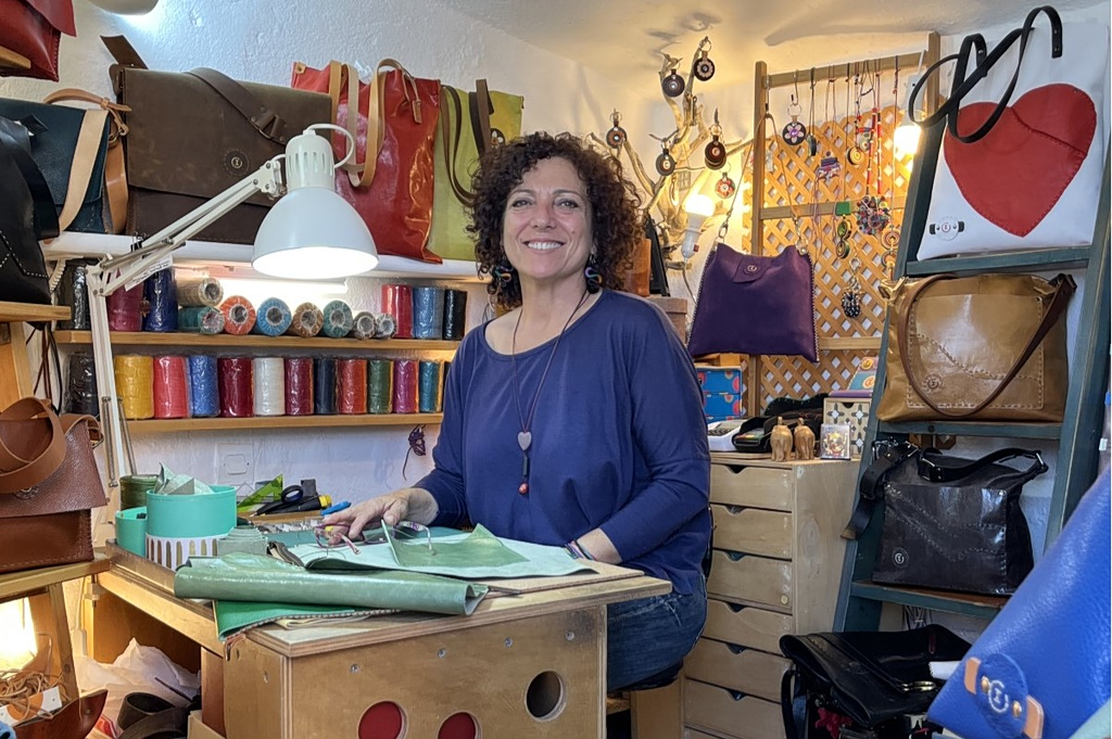 The Bag Maker Who Built a Global Following Out of a Cave in Santorini