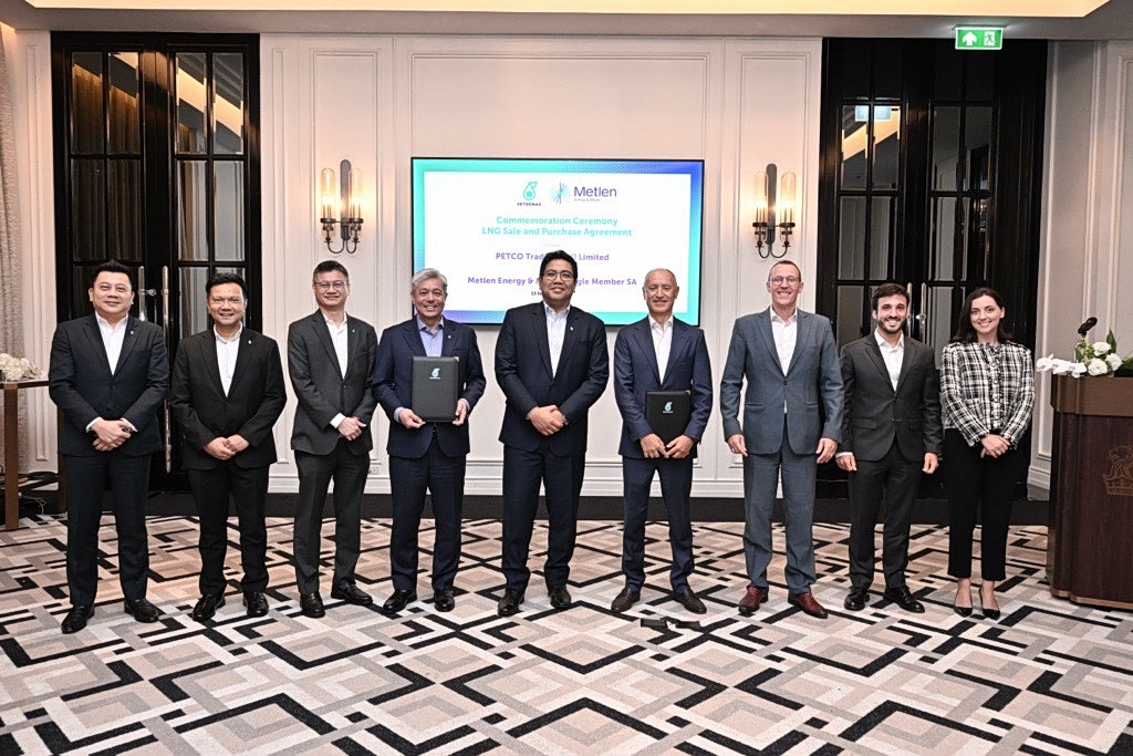 Metlen, Petronas Sign Five-Year LNG Supply Deal