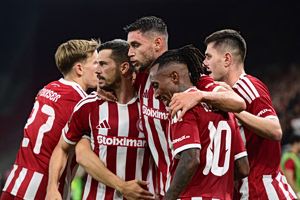 Olympiacos Completes Comeback Against Jagiellonia With 2-1 Europa League Win