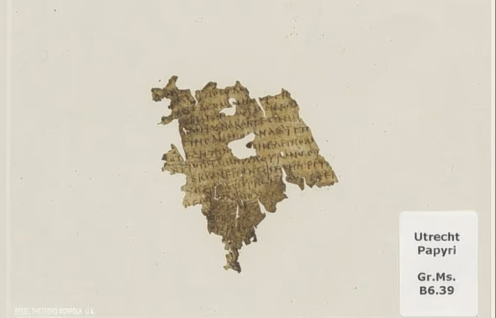 Rare Odyssey Fragment Found in Dutch University Library