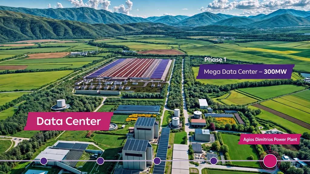 PPC, Amazon Plan 300 MW Data Center in Kozani