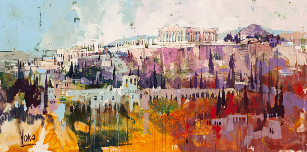 Voka Brings an Ode to Color to Greece