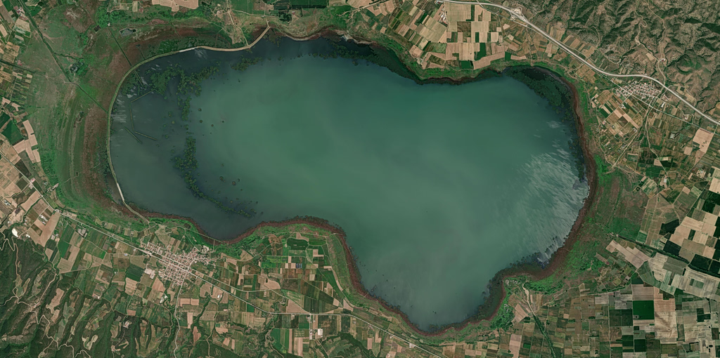 Lake Koronia Has Lost 94% of Its Water Area
