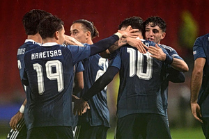 Greece Beat Serbia 2-1 in Belgrade With Stoppage-Time Winner