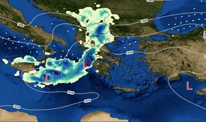 Heavy Rain, Storms Expected Across Greece Over Weekend