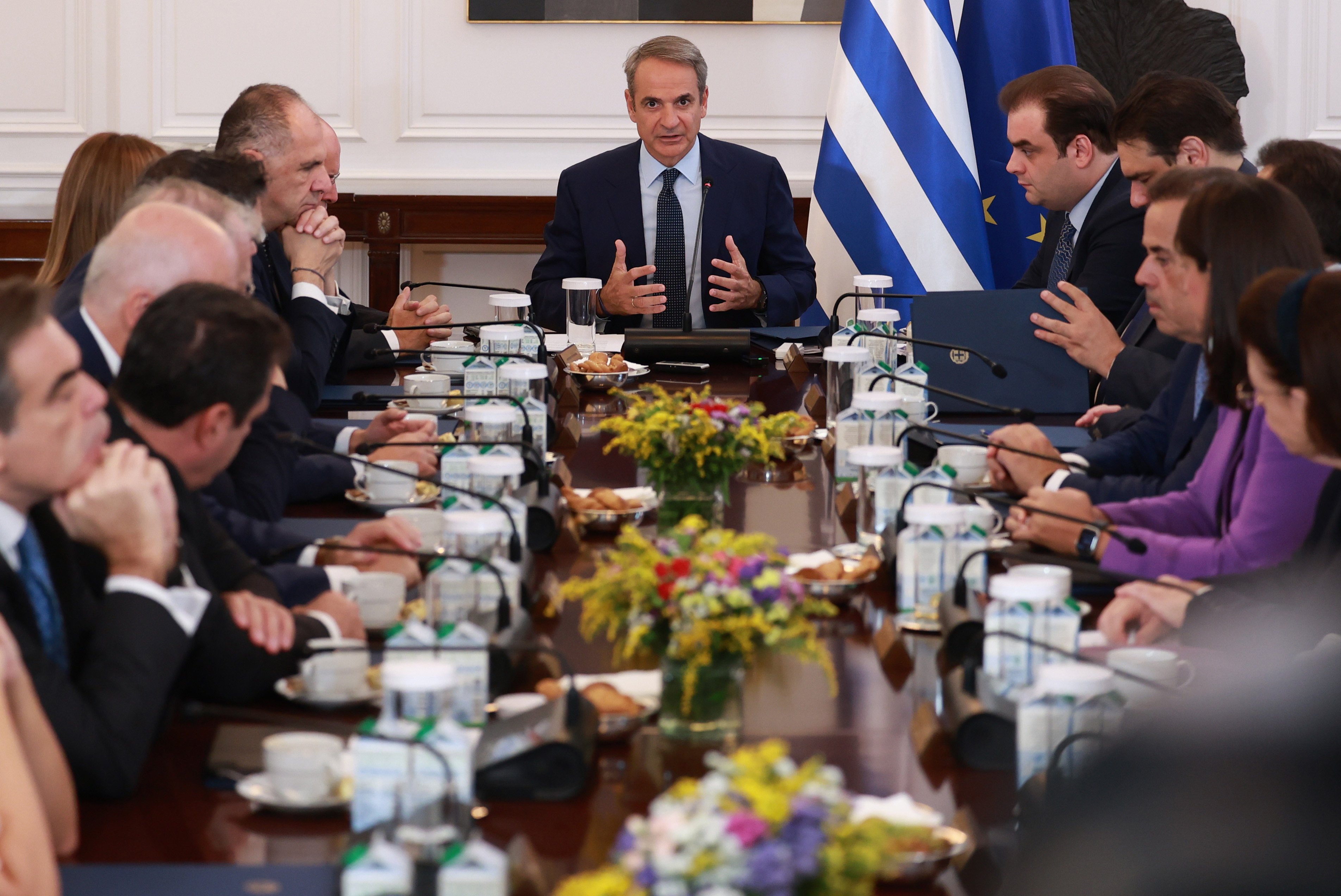 Kyriakos Mitsotakis: At Mount Olympus On Friday, October 2