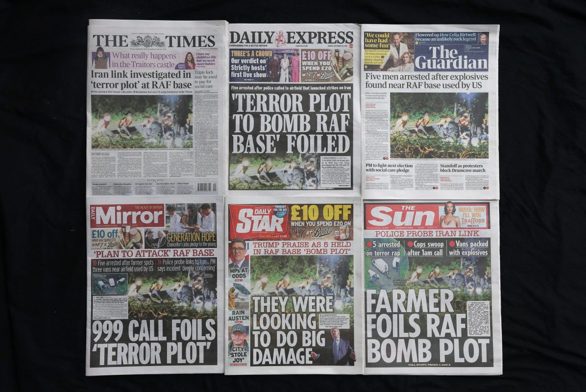 The Fairford ‘Bomb Plot’: Three Vans, Five Arrests and an Iranian Question
