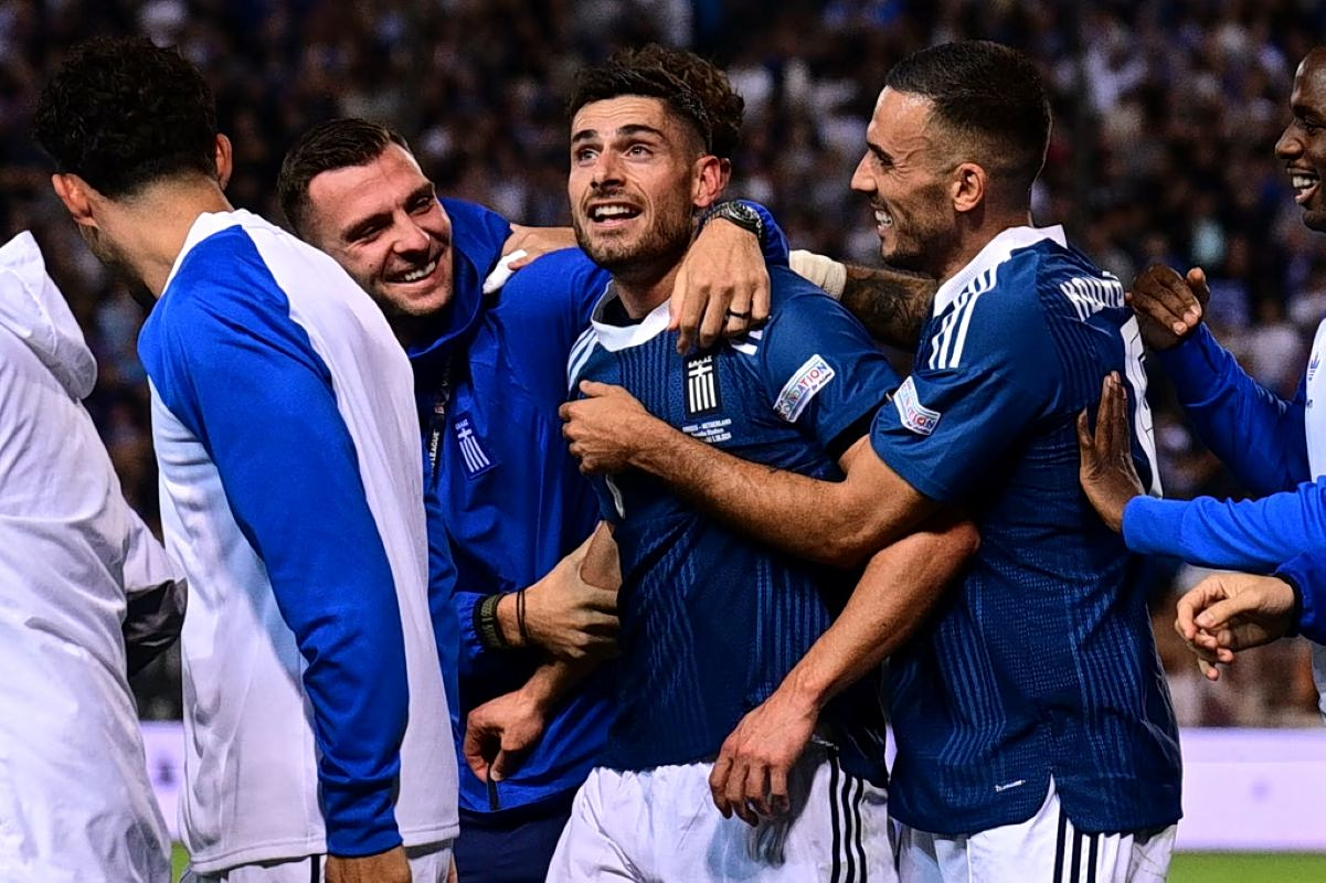 Greece Lets Two-Goal Lead Slip as Netherlands Rallies for 2-2 Draw