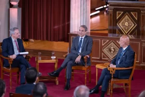 Mitsotakis And Mendelsohn On Athens, The Odyssey And AI