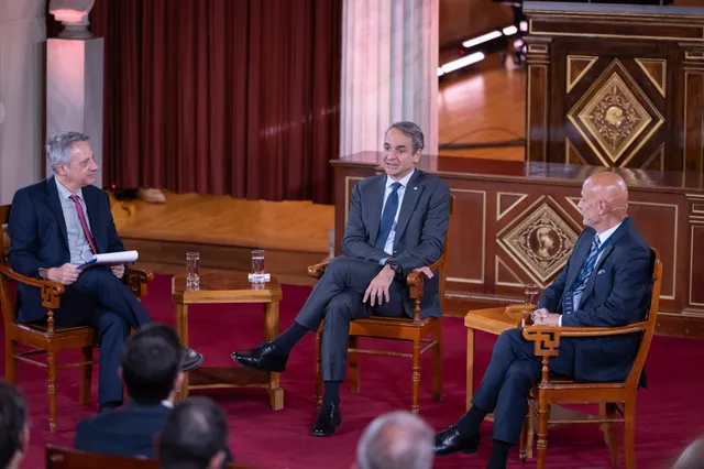 Mitsotakis And Mendelsohn On Athens, The Odyssey And AI