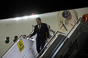 Rubio Arrives in Athens Amid Tight Security, Traffic Restrictions