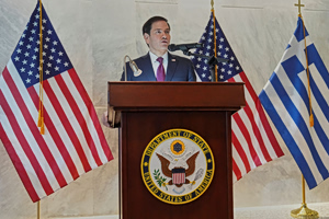 With the Acropolis as His Backdrop, Rubio Will Call for a ‘Renewal of the Western Spirit’
