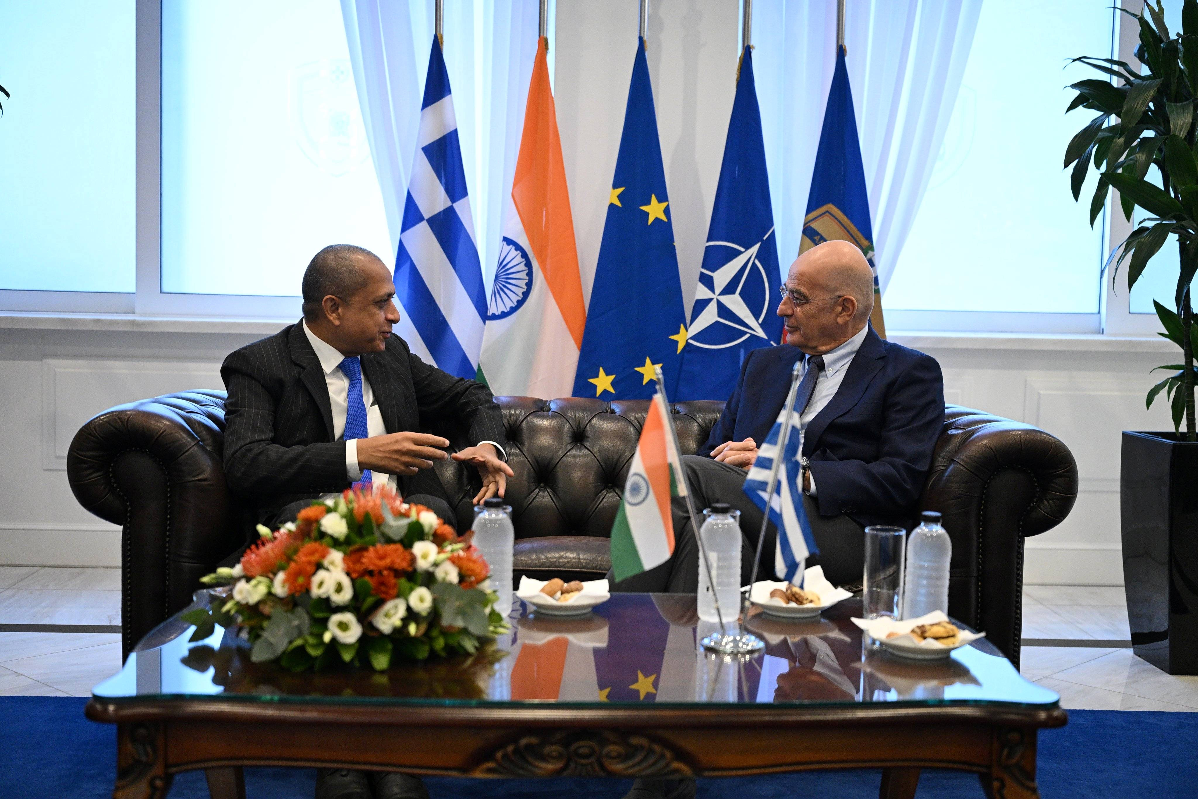 Greece, India Seek Deeper Defense Cooperation