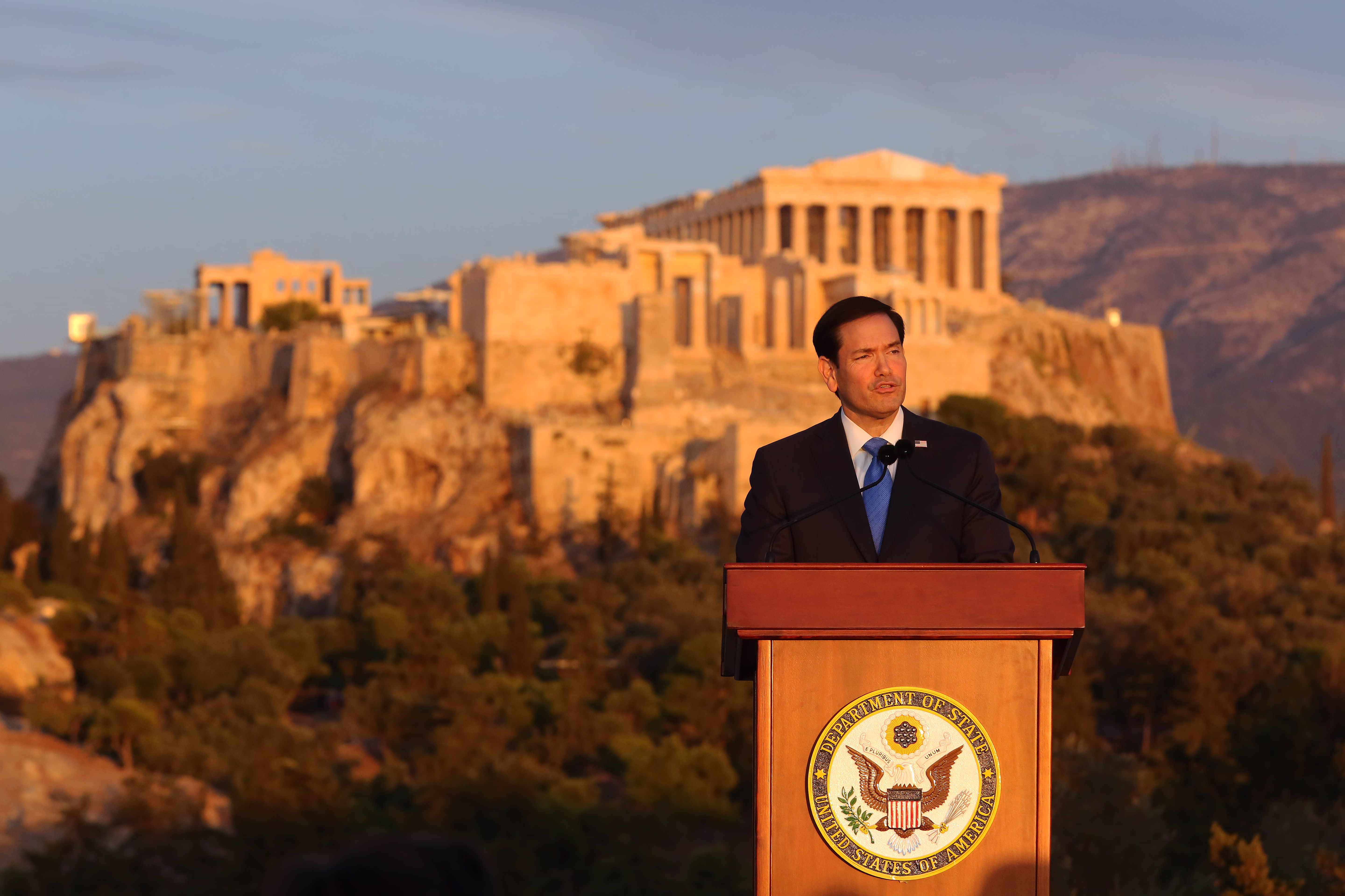 How the World Press Covered Rubio’s Athens Visit
