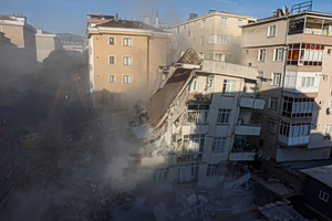Five Dead After Apartment Building Collapses in Istanbul