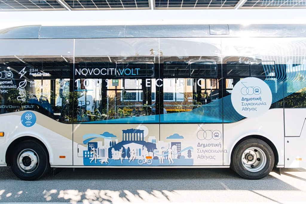 Athens Launches €11.75M Electric Bus Network in Pilot Phase