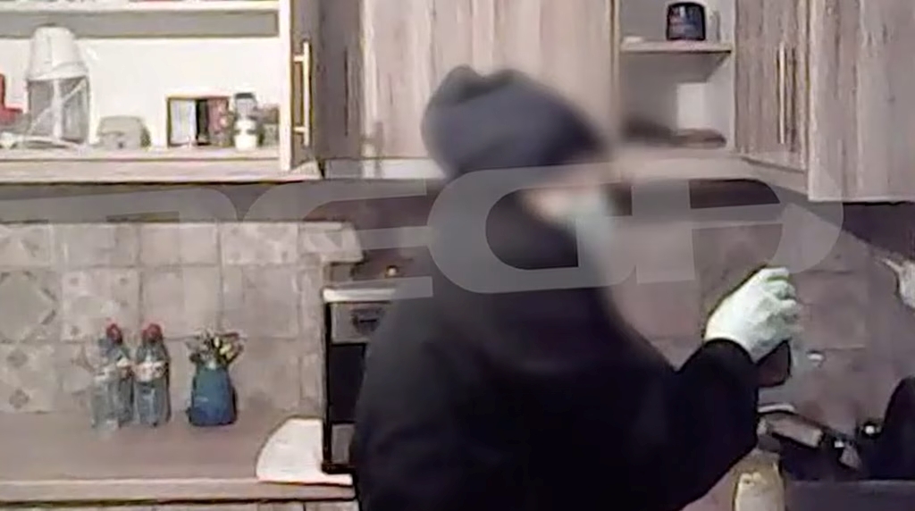 Vid Shows Woman Allegedly Spiking Estranged Husband’s Food with Atropine