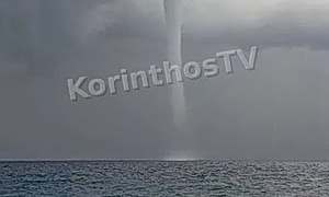 Waterspouts Spotted as Storm Front Hits Greece (Vid)