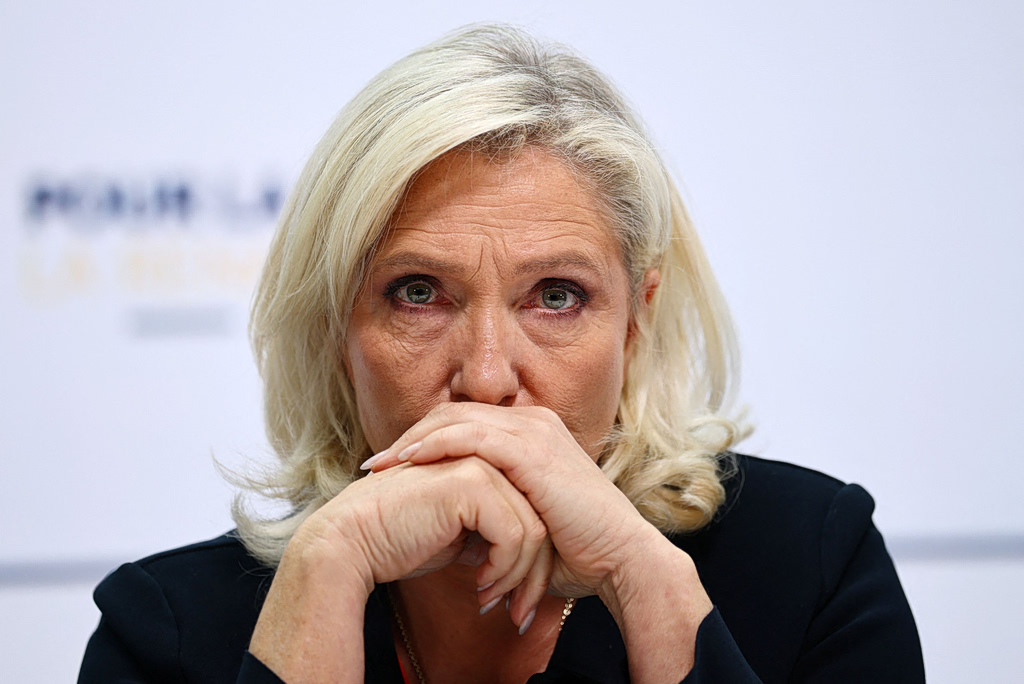 France’s Marine Le Pen vows ‘trial of strength’ with EU