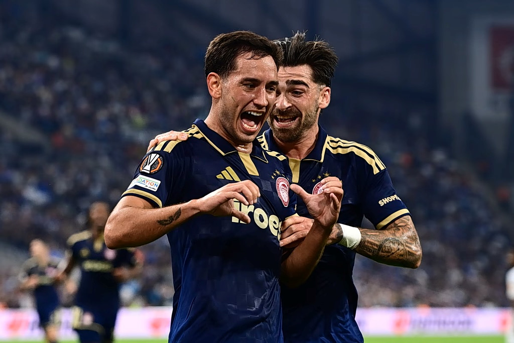 Olympiacos Beat Marseille 1-0 to Make It 2 Wins in Europa League
