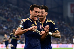Olympiacos Beat Marseille 1-0 to Make It 2 Wins in Europa League