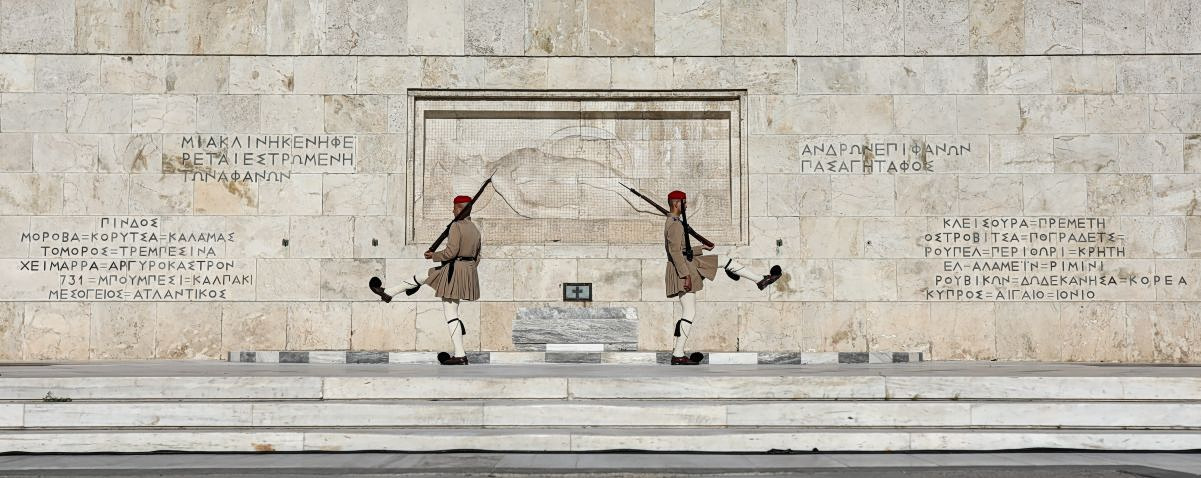 Athens’ Tomb of the Unknown Soldier Gets a Marble Makeover