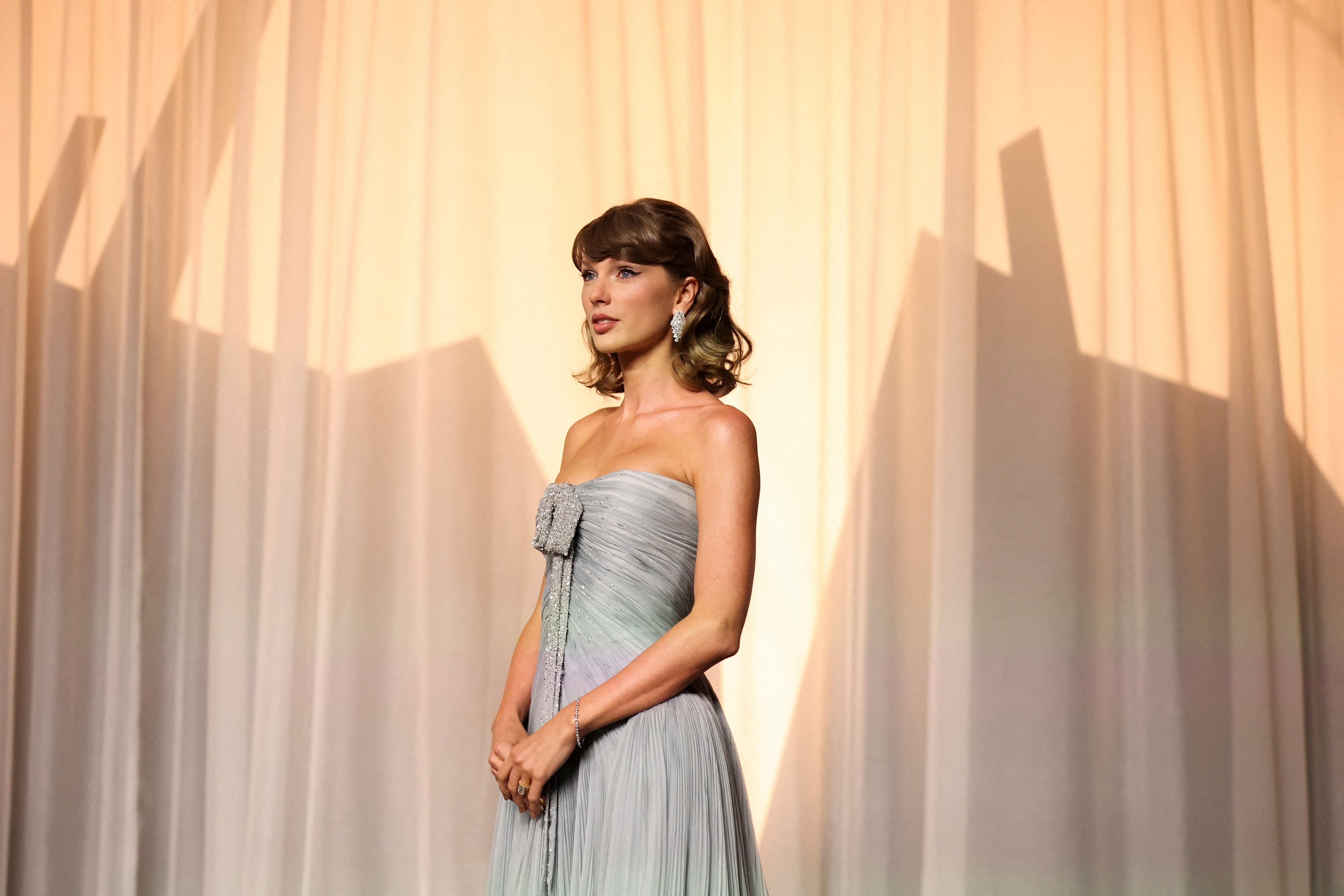 Taylor Swift, Kim Kardashian Dazzle at Academy Museum Gala
