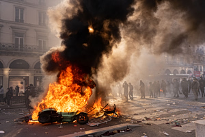 Greeks in France Describe Fear and Unrest on the Streets