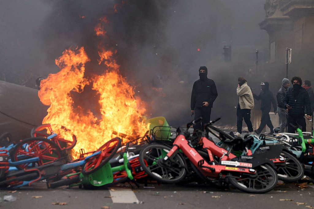 Discontent boils as protests spread across Europe