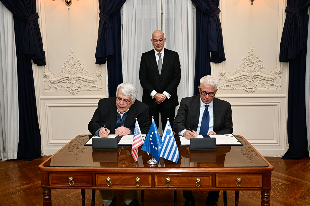 Greek DM Visits Boston for Defense Innovation Talks