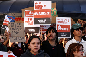Portugal Housing Protesters Spend Night In Lisbon Square