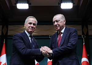 Carney, Erdogan Unveil Trade and Defense Partnership in Ankara