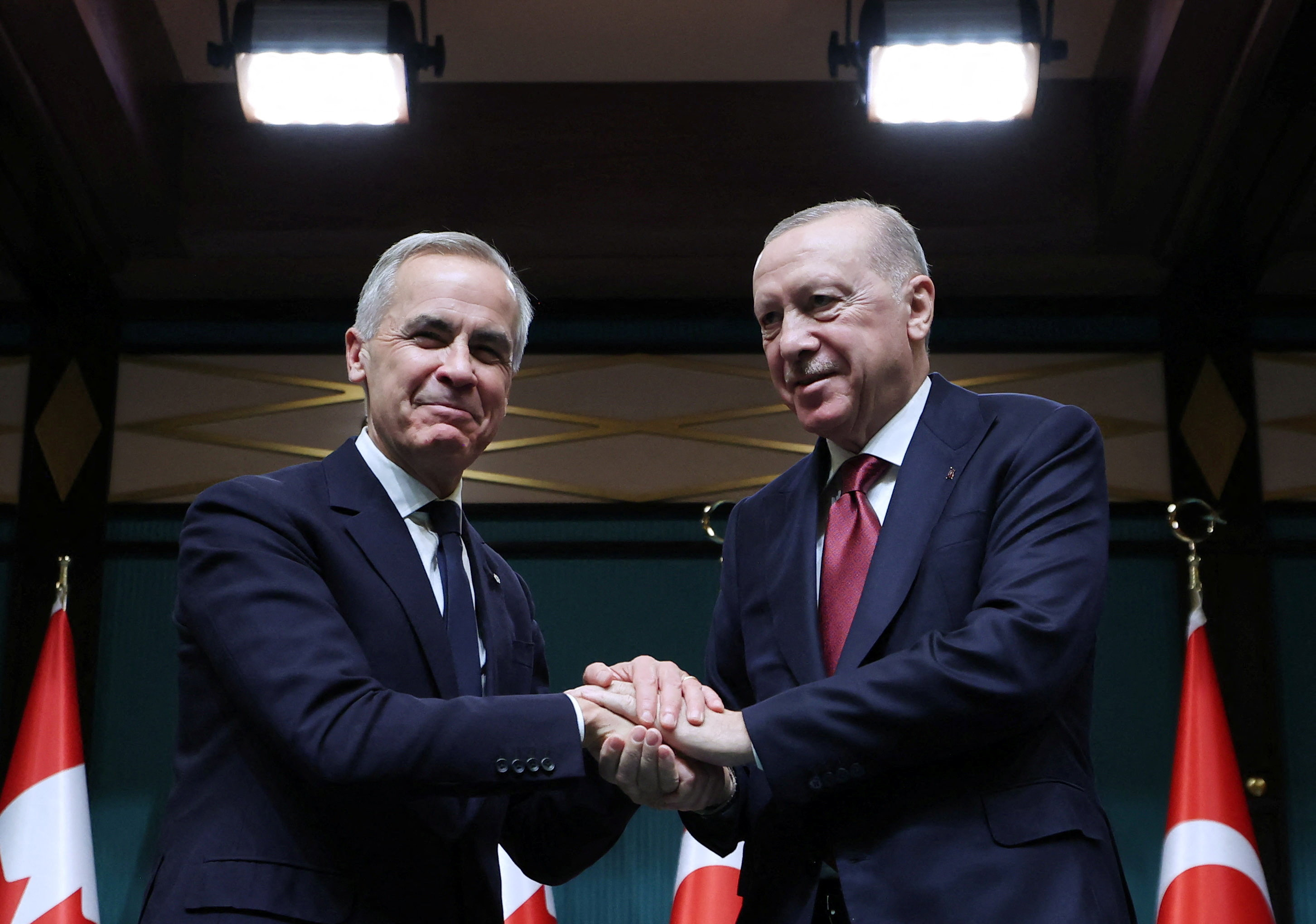 Carney, Erdogan Unveil Trade and Defense Partnership in Ankara