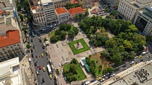 Athens Renovates Klafthmonos Square With Nearly 2,000 Plants