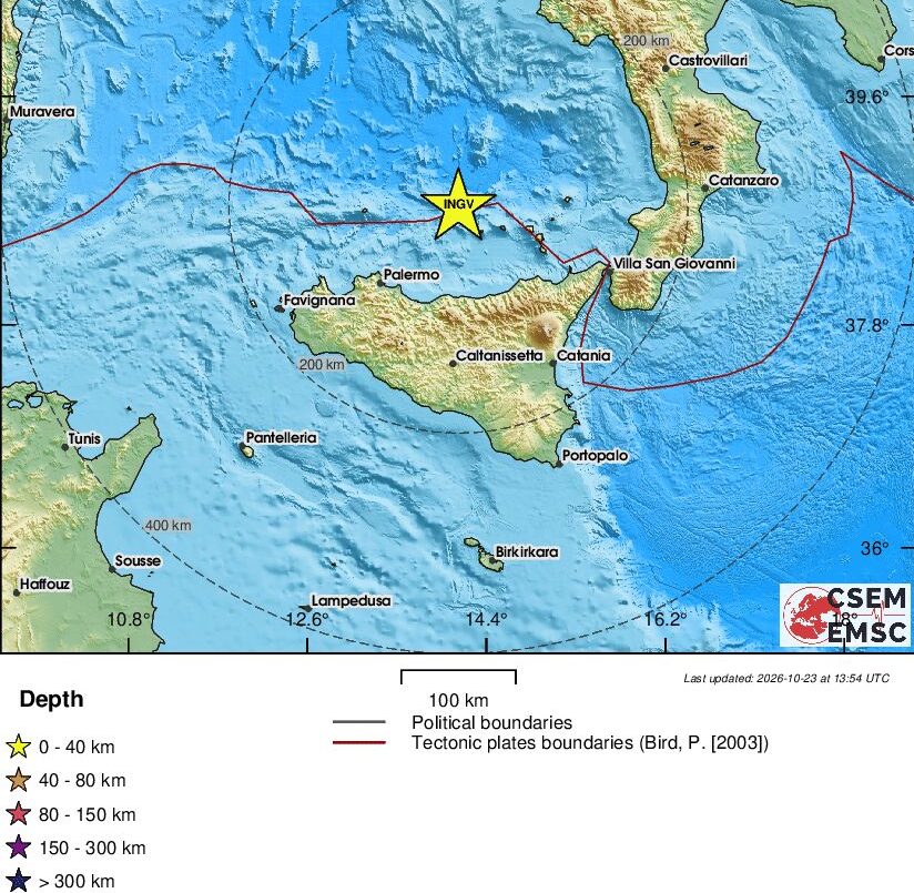Tsunami Alert In Italy After 12 Earthquakes Strike Off Sicily