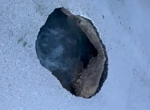 Road Collapse on Lefkada Sparks Outcry After Recent Repair (Vid)