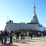 Crowds flock to Greek Frigate ‘Kimon’ in Thessaloniki