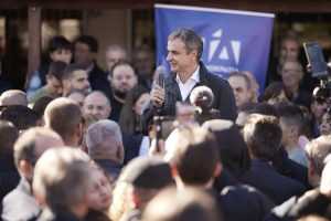 Mitsotakis Talks Tax Evasion, 2027 Election in Kilkis
