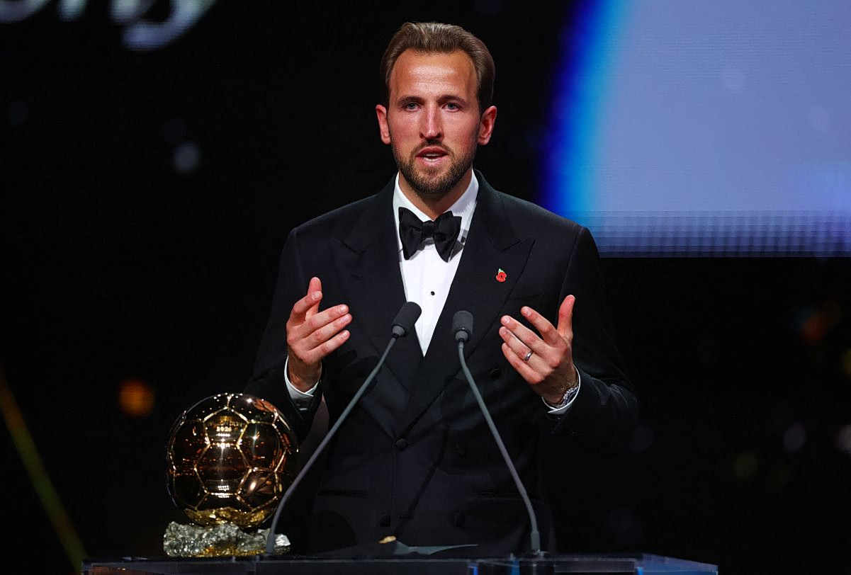 Harry Kane Wins First Ballon d’Or, Ending England’s 25-Year Wait