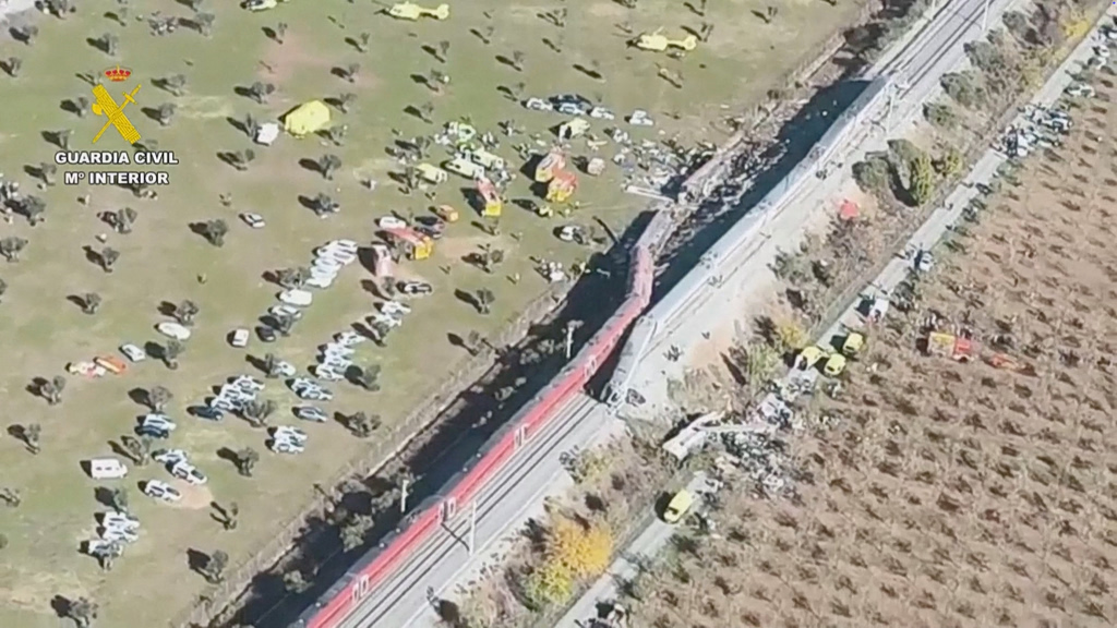 At Least 30 Dead in Collision of High-Speed Trains in Spain
