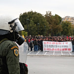 Clashes Erupt in Thessaloniki as Police Block Protesters