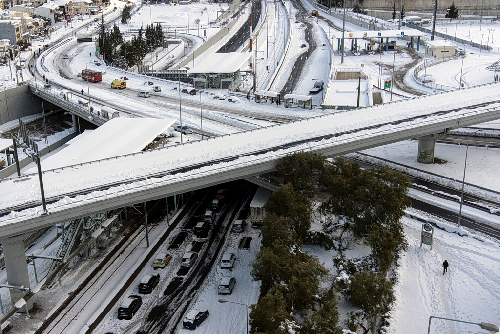Greece Braces for More Storms and Mountain Snow