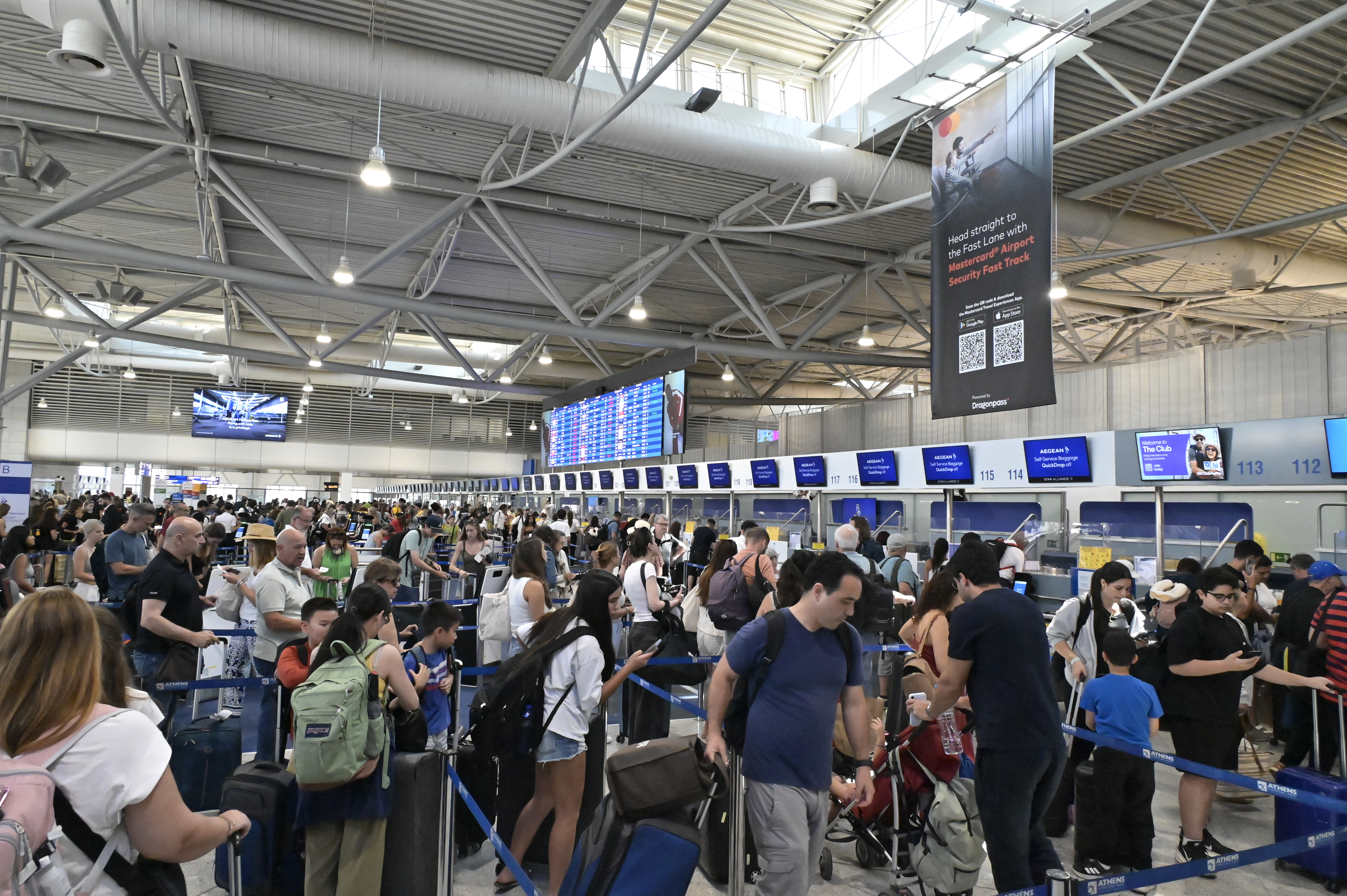 More Passengers, Lower Profits at Athens Airport