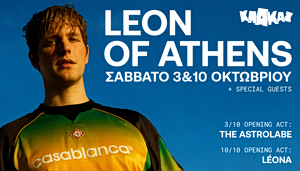 Leon of Athens Brings New Show to Athens’ Klakaz